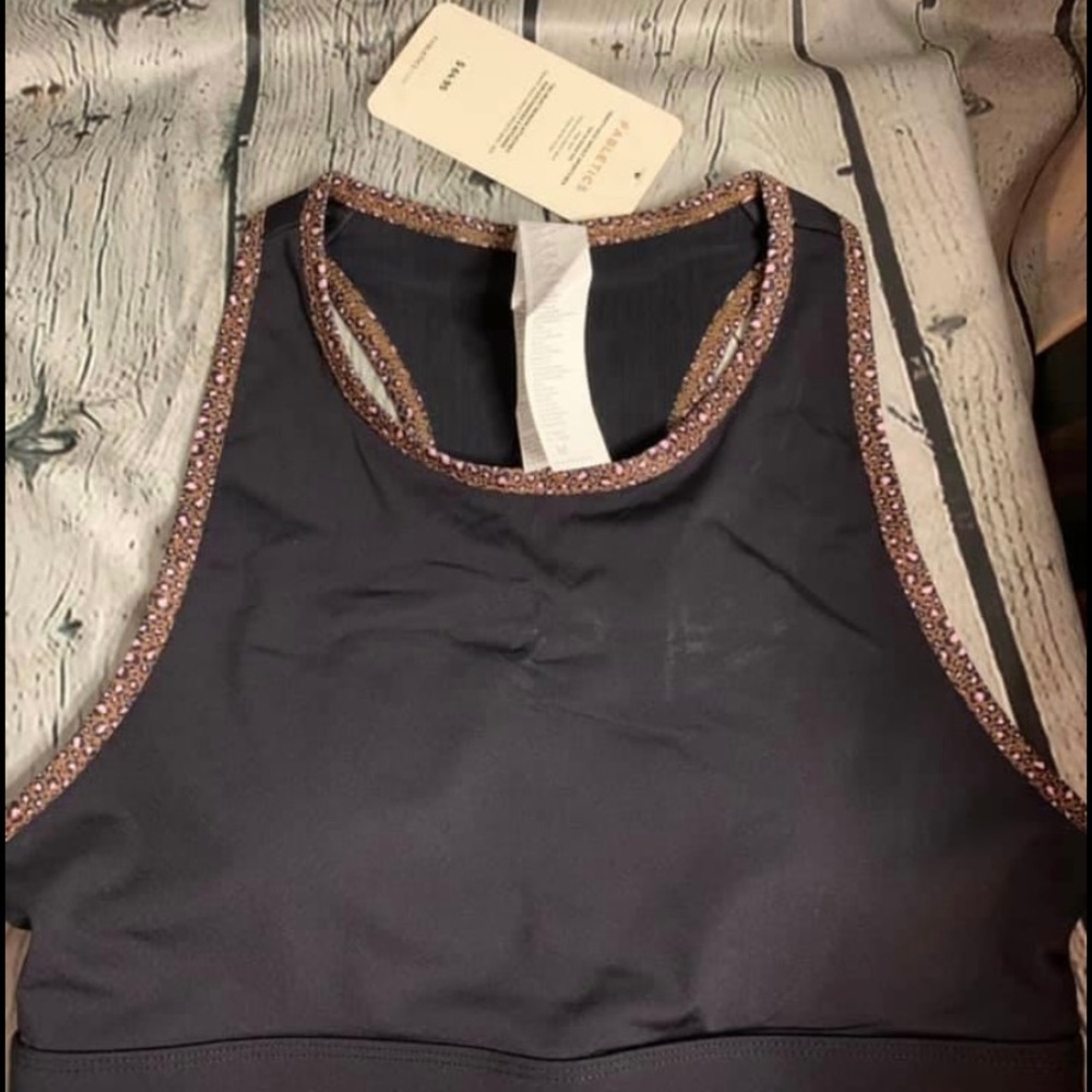 FABLETICS sports bra and shorts